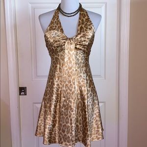 Arden B leopard dress